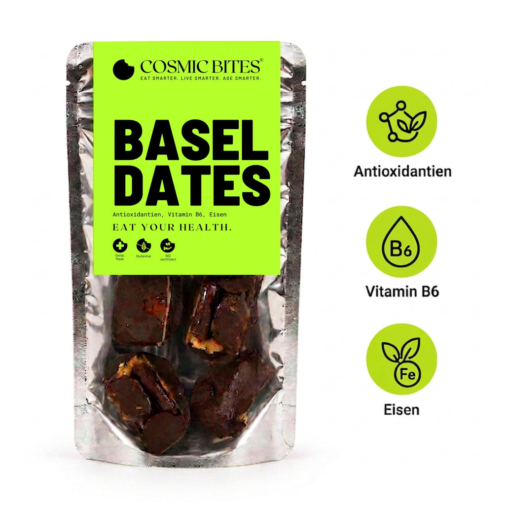 BIO Basel Dates mit Antioxidantien, Vitamin B6, Eisen