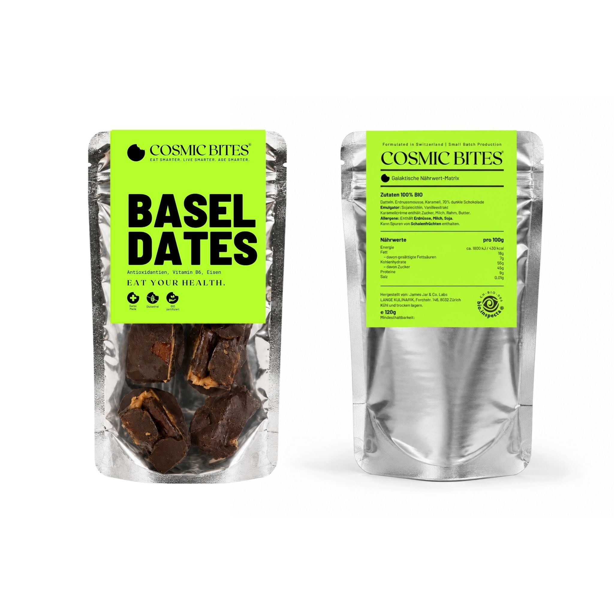 BIO Basel Dates mit Antioxidantien, Vitamin B6, Eisen