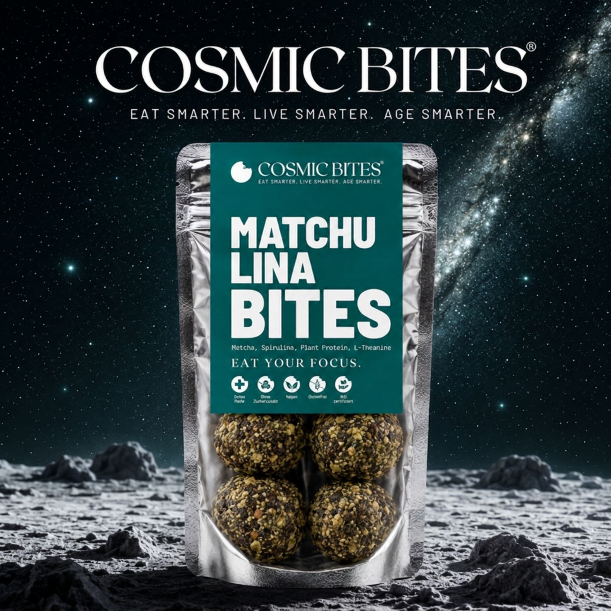 Matchulina Bites – Key Ingredients Icons