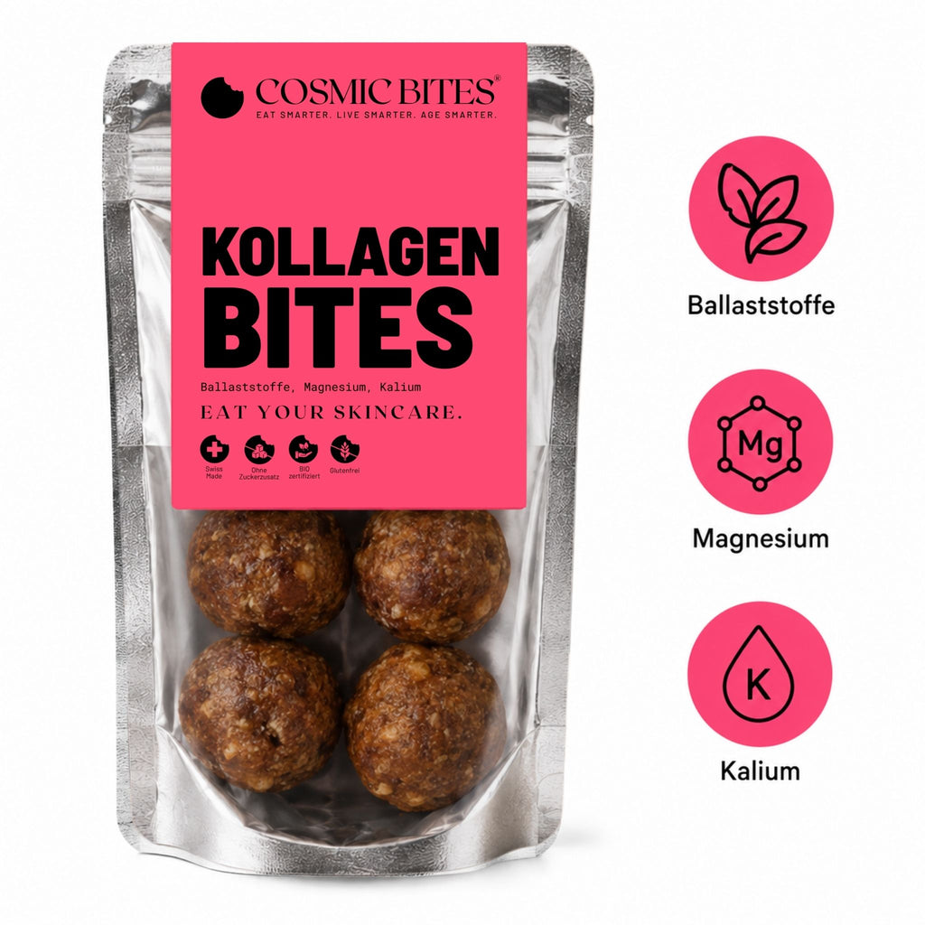BIO Kollagen Bites mit Ballaststoffen, Magnesium, Kalium