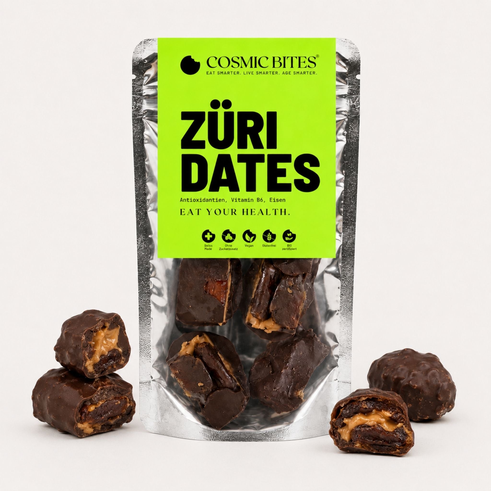 BIO Züri Dates mit Antioxidantien, Vitamin B6, Eisen